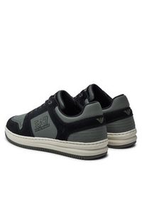 EA7 Emporio Armani Sneakersy X8X195 XK409 U268 Czarny. Kolor: czarny. Materiał: skóra