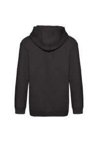 FRUIT OF THE LOOM - Bluza Z Kapturem Premium Dla Dzieci. Typ kołnierza: kaptur. Kolor: czarny