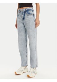 Tommy Jeans Jeansy Layla DW0DW21418 Niebieski Straight Fit. Kolor: niebieski #1