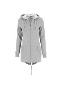 Urban Classics - Parka Dresowa Dla Kobiet. Kolor: szary. Materiał: dresówka. Sport: turystyka piesza #1