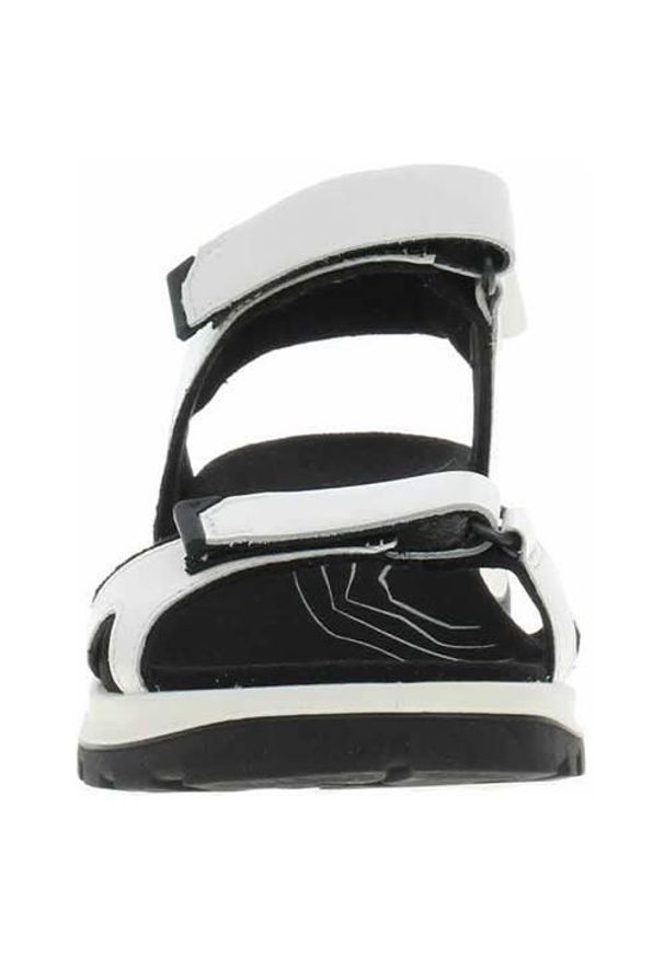 ecco - Buty do chodzenia damskie Ecco 82215301007. Zapięcie: rzepy. Kolor: biały. Materiał: skóra. Sezon: lato