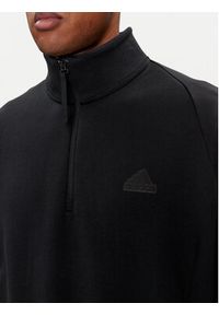 Adidas - adidas Bluza Z.N.E. IR5218 Czarny Loose Fit. Kolor: czarny. Materiał: bawełna #4