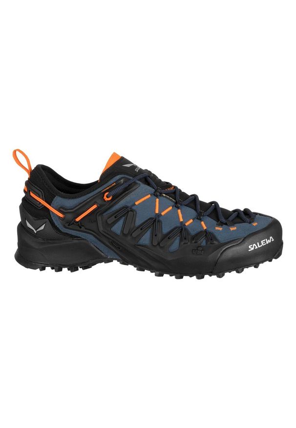Buty Podejściowe Męskie Salewa Wildfiredge Gtx. Zapięcie: sznurówki. Kolor: niebieski, wielokolorowy. Materiał: guma, syntetyk, tkanina, materiał. Szerokość cholewki: normalna