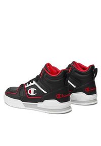 Champion Sneakersy Mid Cut Shoe 3 Point Mid S22119-KK002 Czarny. Kolor: czarny. Materiał: skóra #6