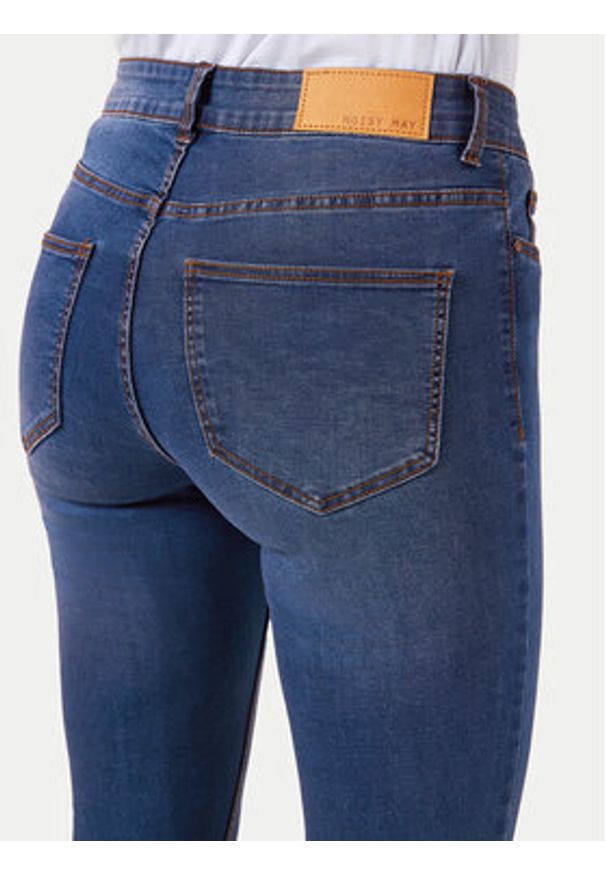 Noisy may - Noisy May Jeansy Billie 27024945 Niebieski Skinny Fit. Kolor: niebieski