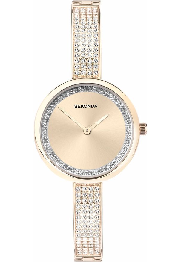 Zegarek Sekonda Zegarek damski Sekonda 40599 różowe złoto. Kolor: złoty, wielokolorowy, różowy