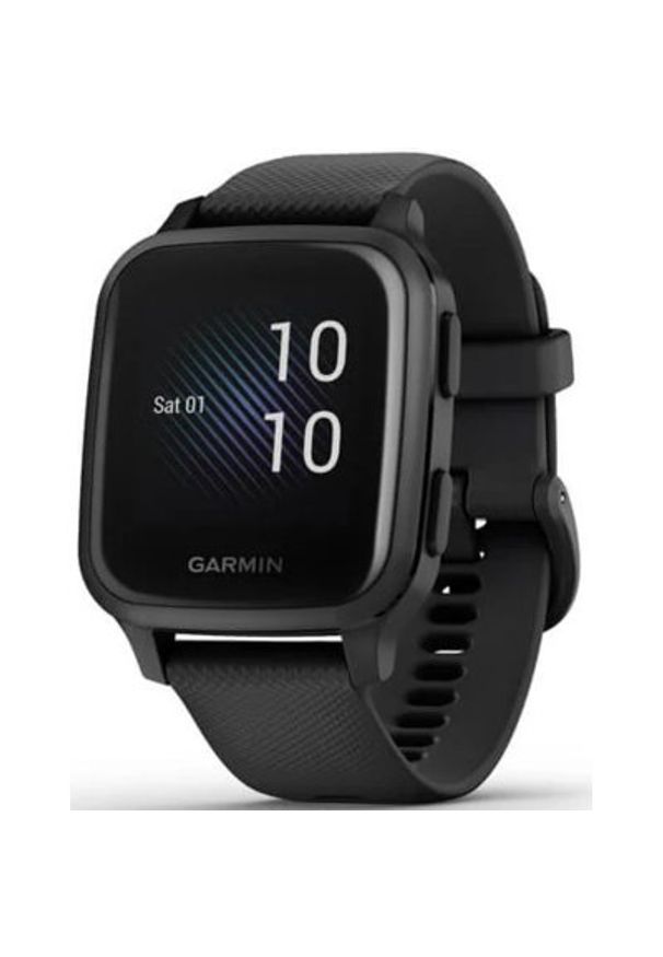 Zegarek sportowy GARMIN Venu Sq Music Czarny. Rodzaj zegarka: smartwatch. Kolor: czarny. Styl: sportowy