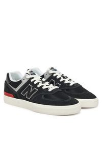 New Balance Sneakersy NM574VYW Czarny. Kolor: czarny. Materiał: skóra, zamsz. Model: New Balance 574 #6