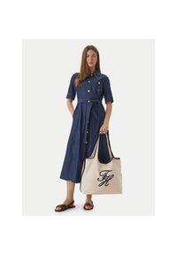 TOMMY HILFIGER - Torebka Tommy Hilfiger. Kolor: biały #1