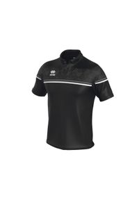 ERREA - Dziecięca koszulka polo Errea dominic. Okazja: na co dzień. Typ kołnierza: polo. Kolor: szary, wielokolorowy, czarny. Styl: casual #1