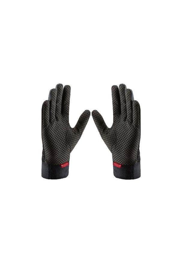 Męska rękawice golf Mizuno Thermagrip czarny. Kolor: czarny. Sport: golf