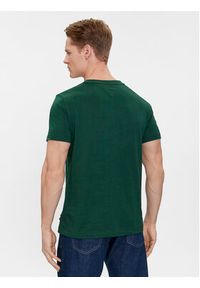 TOMMY HILFIGER - Tommy Hilfiger T-Shirt Small Hilfiger Tee MW0MW34387 Zielony Slim Fit. Kolor: zielony. Materiał: bawełna #2