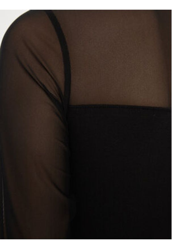 only - ONLY Body 15212500 Czarny Slim Fit. Kolor: czarny. Materiał: bawełna