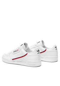 Adidas - adidas Sneakersy Continental 80 Shoes G27706 Biały. Kolor: biały. Materiał: skóra #5
