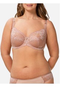 Triumph Biustonosz z fiszbiną Wild Peony Florale 10209608 Różowy. Kolor: różowy. Materiał: syntetyk #8