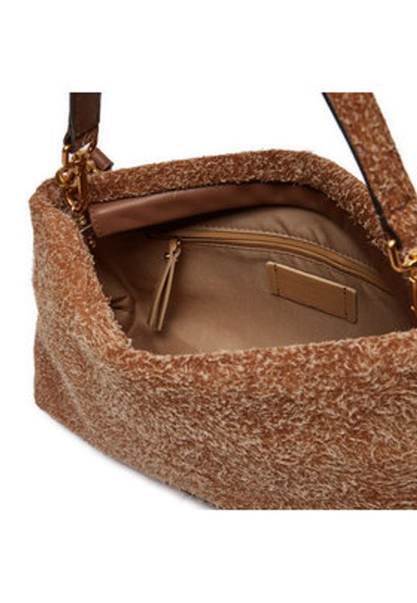 Gianni Chiarini Torebka Anais BS 11186 LDN-PL Brązowy. Kolor: brązowy. Materiał: zamszowe, skórzane