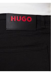 Hugo - HUGO Jeansy 50547253 Czarny Extra Slim Fit. Kolor: czarny