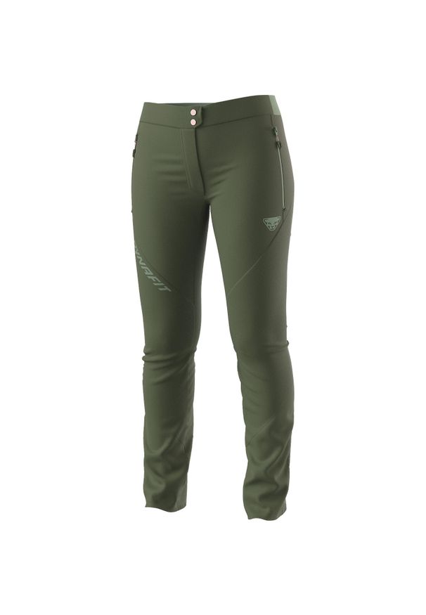 Spodnie trekkingowe damskie Dynafit Transalper Light Dynastretch Women. Kolor: wielokolorowy, czerwony, zielony, czarny