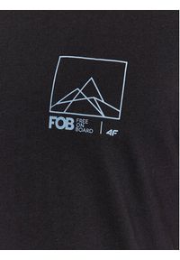 4f - 4F T-Shirt 4FAW23TTSHM0894 Czarny Regular Fit. Kolor: czarny. Materiał: bawełna #6