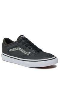 Vans Tenisówki Jn Rowley Classic VN000E52BP91 Czarny. Kolor: czarny. Materiał: skóra #5