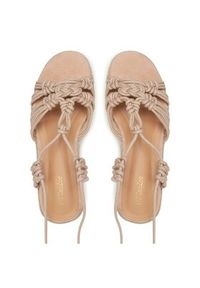 DeeZee Espadryle RT220681 Beżowy. Kolor: beżowy. Materiał: materiał #2