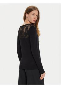 Morgan Sweter 242-MCOURSE Czarny Regular Fit. Kolor: czarny. Materiał: wiskoza, syntetyk #2