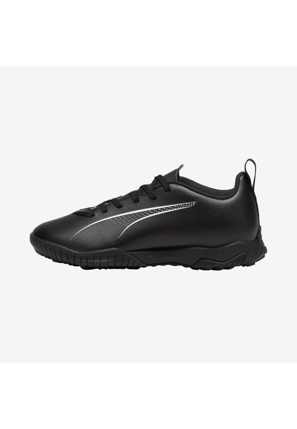Buty piłkarskie dla dzieci Puma Ultra Play TT. Materiał: syntetyk. Szerokość cholewki: normalna. Wzór: aplikacja. Sport: piłka nożna