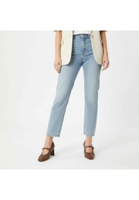 Czółenka damskie Hispanitas, z łączonych materiałów z ażurową cholewką o plecionym wykończeniu i paskiem, brązowe, RHV264609 Soho-V26. Zapięcie: pasek. Kolor: brązowy. Materiał: materiał. Szerokość cholewki: normalna. Wzór: ażurowy #5