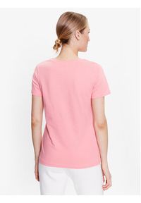 Guess T-Shirt Alethea V3GI00 I3Z14 Różowy Regular Fit. Kolor: różowy. Materiał: bawełna