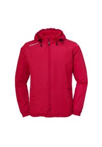 UHLSPORT - Kurtka dziecięca Uhlsport Essential Coach. Kolor: czarny, biały, czerwony, wielokolorowy. Sport: piłka nożna #1