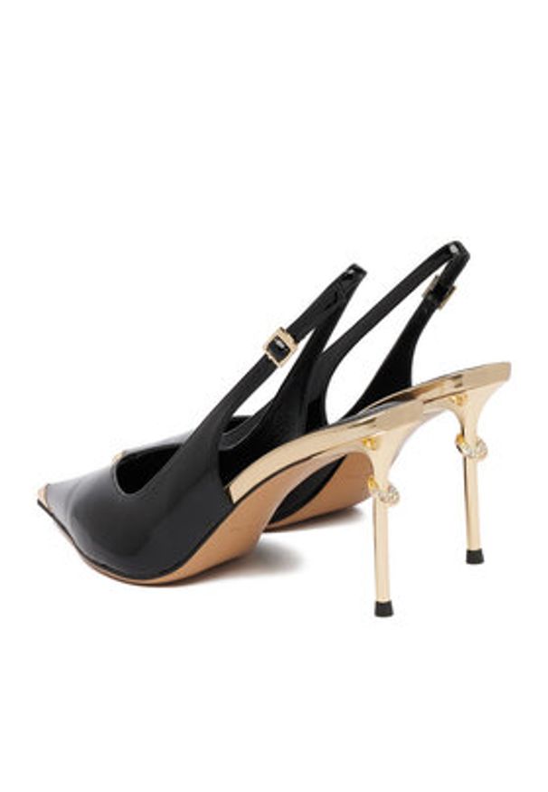 Eva Minge Szpilki EO-LILLY-LT2131-1-1 Czarny. Kolor: czarny. Materiał: syntetyk, skóra. Obcas: na szpilce