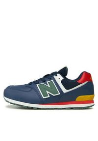 New Balance Sneakersy GC574CT Granatowy. Kolor: niebieski. Materiał: skóra. Model: New Balance 574 #3