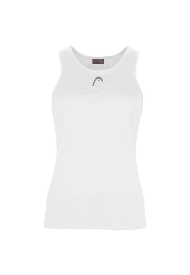 Damski tank top Head Easy Court. Kolor: biały. Materiał: materiał. Sport: tenis
