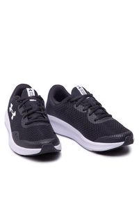 Under Armour Buty do biegania Ua Bgs Charged Pursuit 3 3024987-001 Czarny. Kolor: czarny. Materiał: materiał