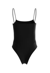 Guess Body Carrie O2GM12 KBBU1 Czarny Slim Fit. Kolor: czarny. Materiał: bawełna