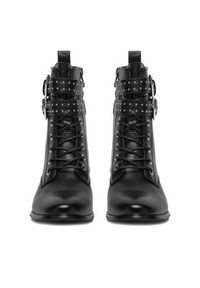 DeeZee Trzewiki 2900818-1-BLACK PU Czarny. Kolor: czarny. Materiał: materiał #6