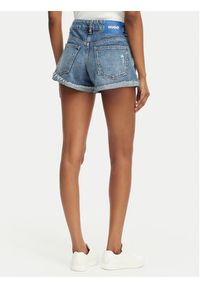 Hugo - HUGO Szorty jeansowe Galimon 50559052 Niebieski Regular Fit. Kolor: niebieski. Materiał: bawełna #3