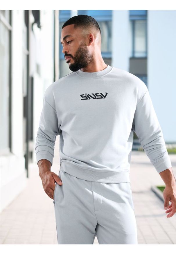 Sinsay - Bluza SNSY PERFORMANCE - szary. Kolor: szary