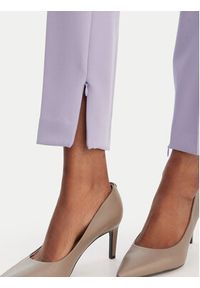 Hugo - HUGO Spodnie materiałowe Hedima-1 50544742 Fioletowy Slim Fit. Kolor: fioletowy. Materiał: syntetyk #5