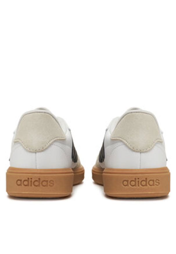 Adidas - adidas Sneakersy Courtblock JH8563 Biały. Kolor: biały. Materiał: skóra