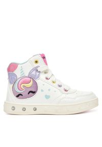 Sneakersy Geox. Kolor: biały