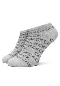 Calvin Klein Zestaw 2 par stopek damskich 701218779 Szary. Kolor: szary. Materiał: materiał, bawełna #5
