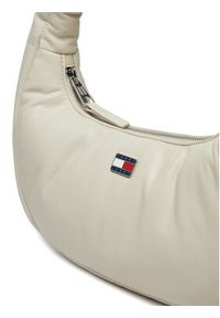 Tommy Jeans Torebka Tjw Pillow Shoulder Bag AW0AW16977 Beżowy. Kolor: beżowy. Materiał: skórzane #5