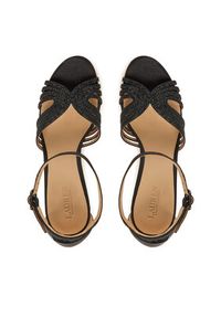 Lauren Ralph Lauren - LAUREN RALPH LAUREN Sandały Allie 802P02072002 Czarny. Kolor: czarny. Materiał: materiał #3