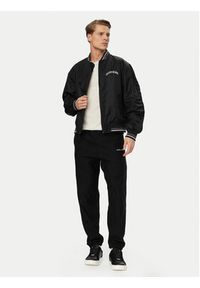 Calvin Klein Jeans Kurtka bomber LV04RF510G Czarny Regular Fit. Kolor: czarny. Materiał: syntetyk #6