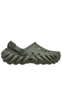 Klapki unisex Crocs X-Echo Clog 207937-3J5 - zielone. Kolor: zielony. Materiał: materiał. Sezon: lato #1