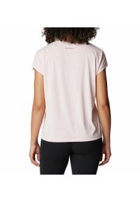 columbia - Koszulka Turystyczna Damska Columbia Boundless Trek Short Sleeve T-Shirt. Kolor: różowy. Sport: turystyka piesza