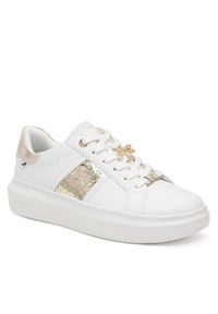 Rieker Revolution Lifestyle Sneakersy W1202-82 Biały. Kolor: biały. Materiał: skóra #3