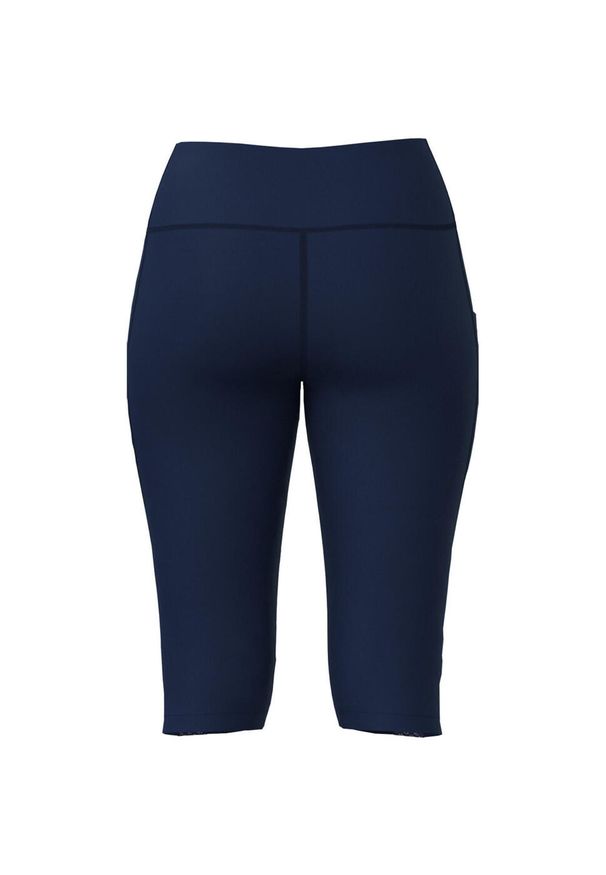 Spodenki damskie Jako Capri Power. Kolor: niebieski. Sport: fitness, piłka nożna