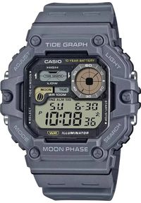 Zegarek Casio ZEGAREK MĘSKI CASIO Digital Moonphase WS-1700H-8AV + BOX #1